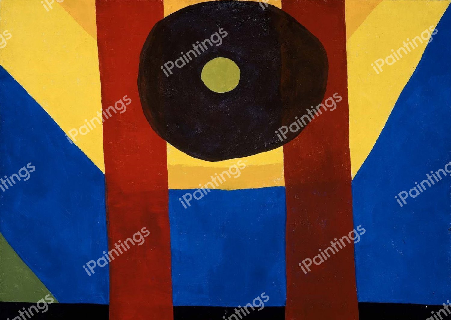 That Red One. The painting by Arthur Dove