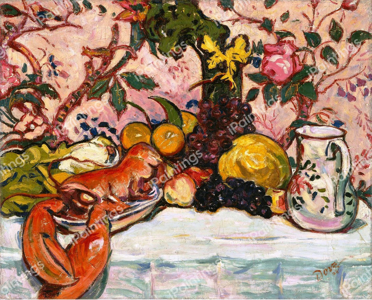 The Lobster. The painting by Arthur Dove