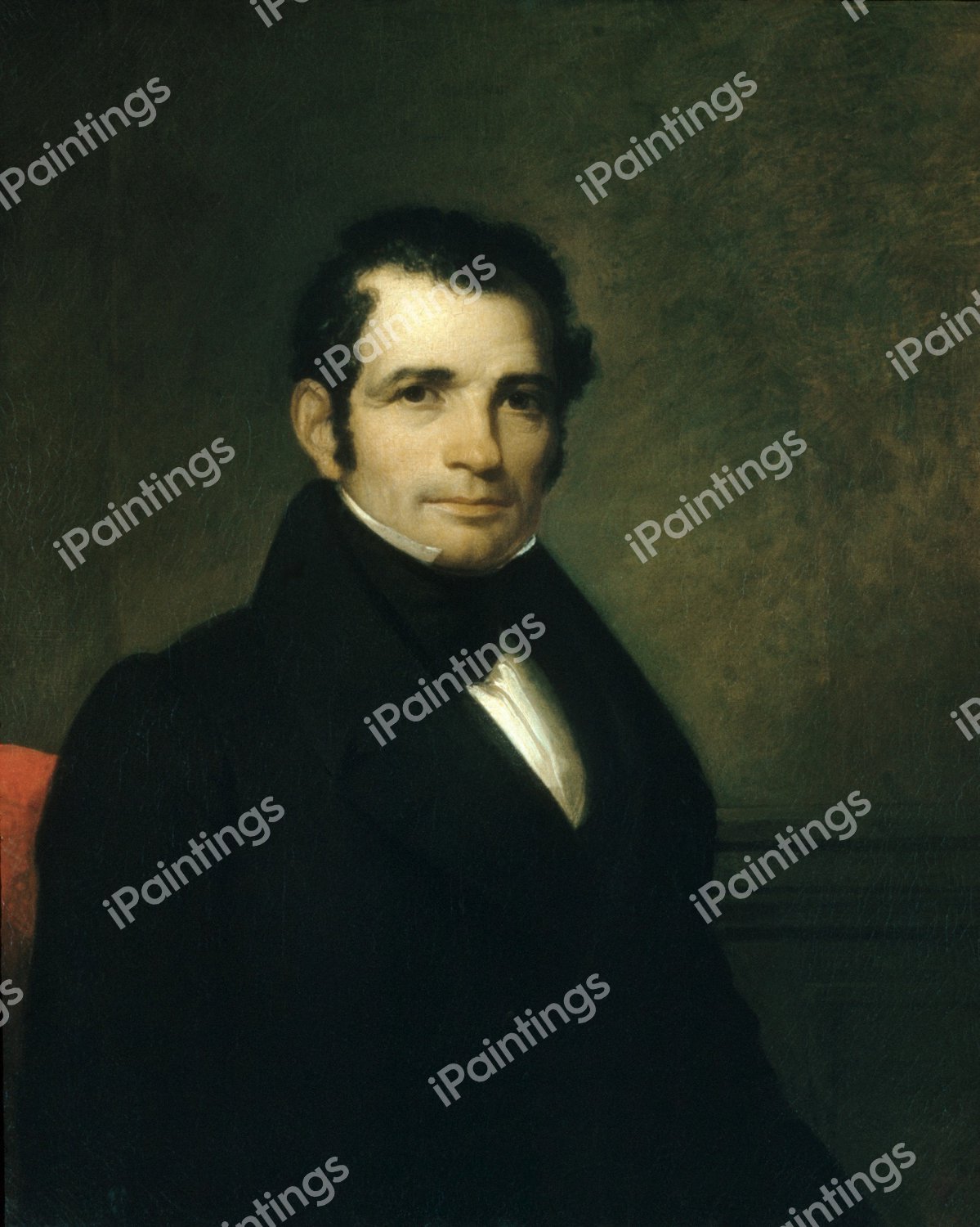 Luman Reed. The painting by Asher Brown Durand