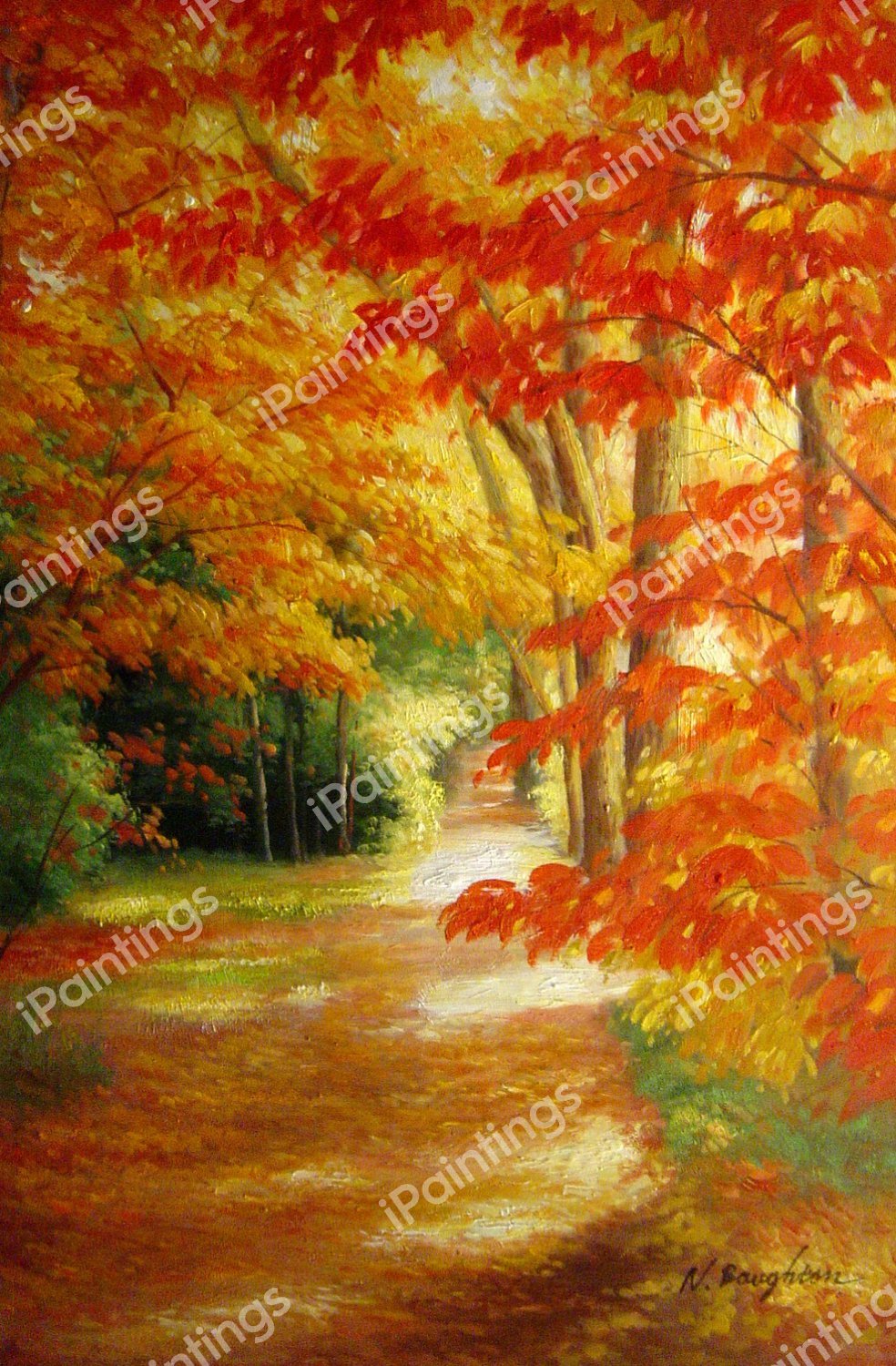 Autumn Dream. The painting by Our Originals