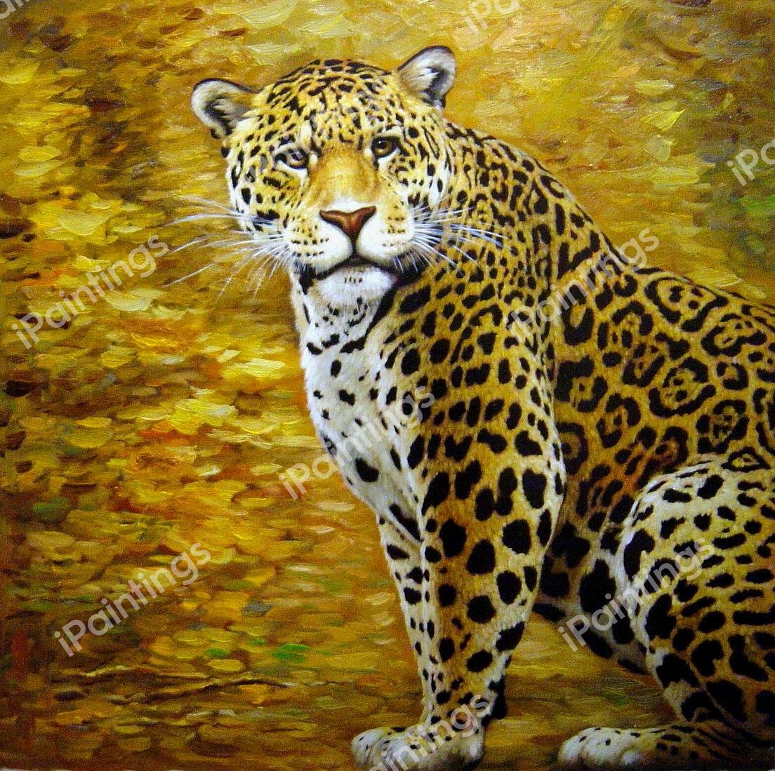 Awesome Jaguar. The painting by Our Originals
