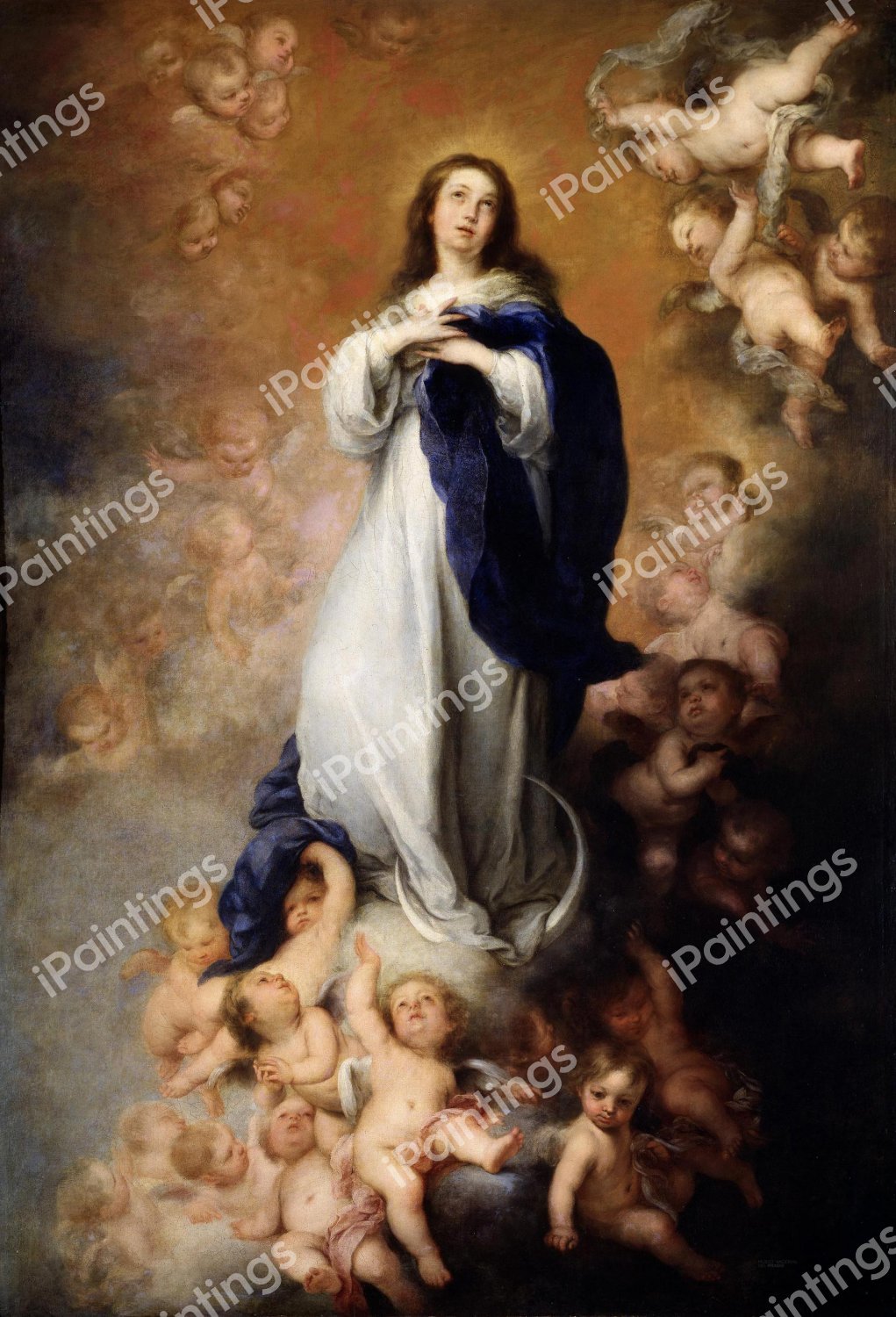 Immaculate Conception 1. The painting by Bartolome Esteban Murillo