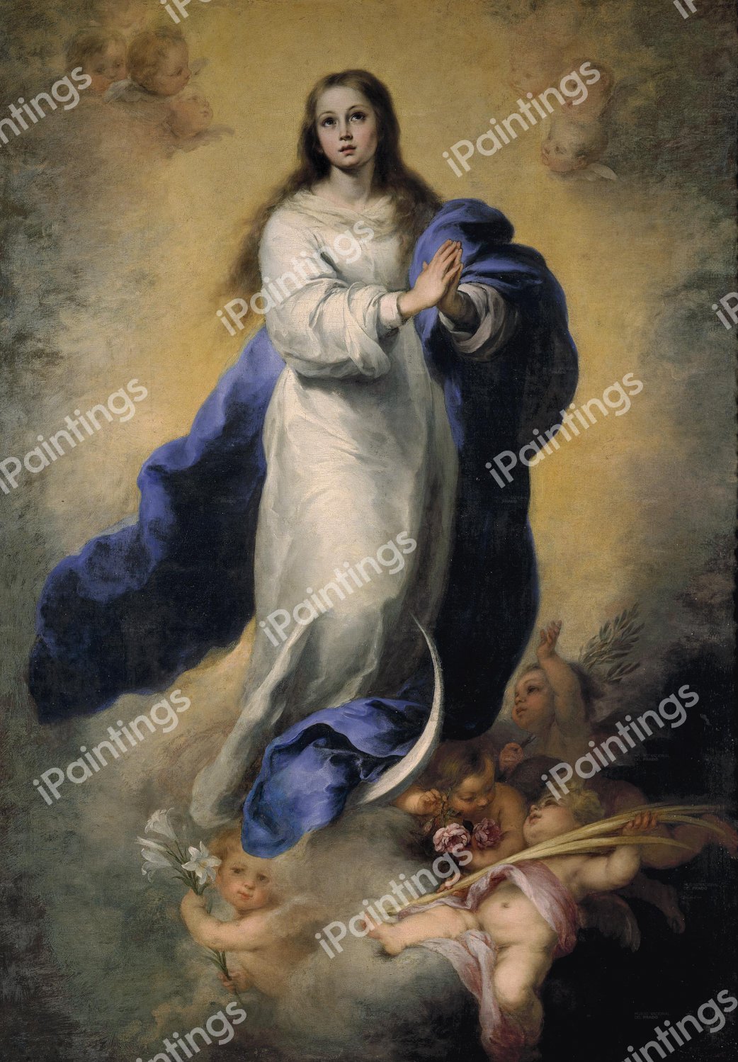 Immaculate Conception 2. The painting by Bartolome Esteban Murillo