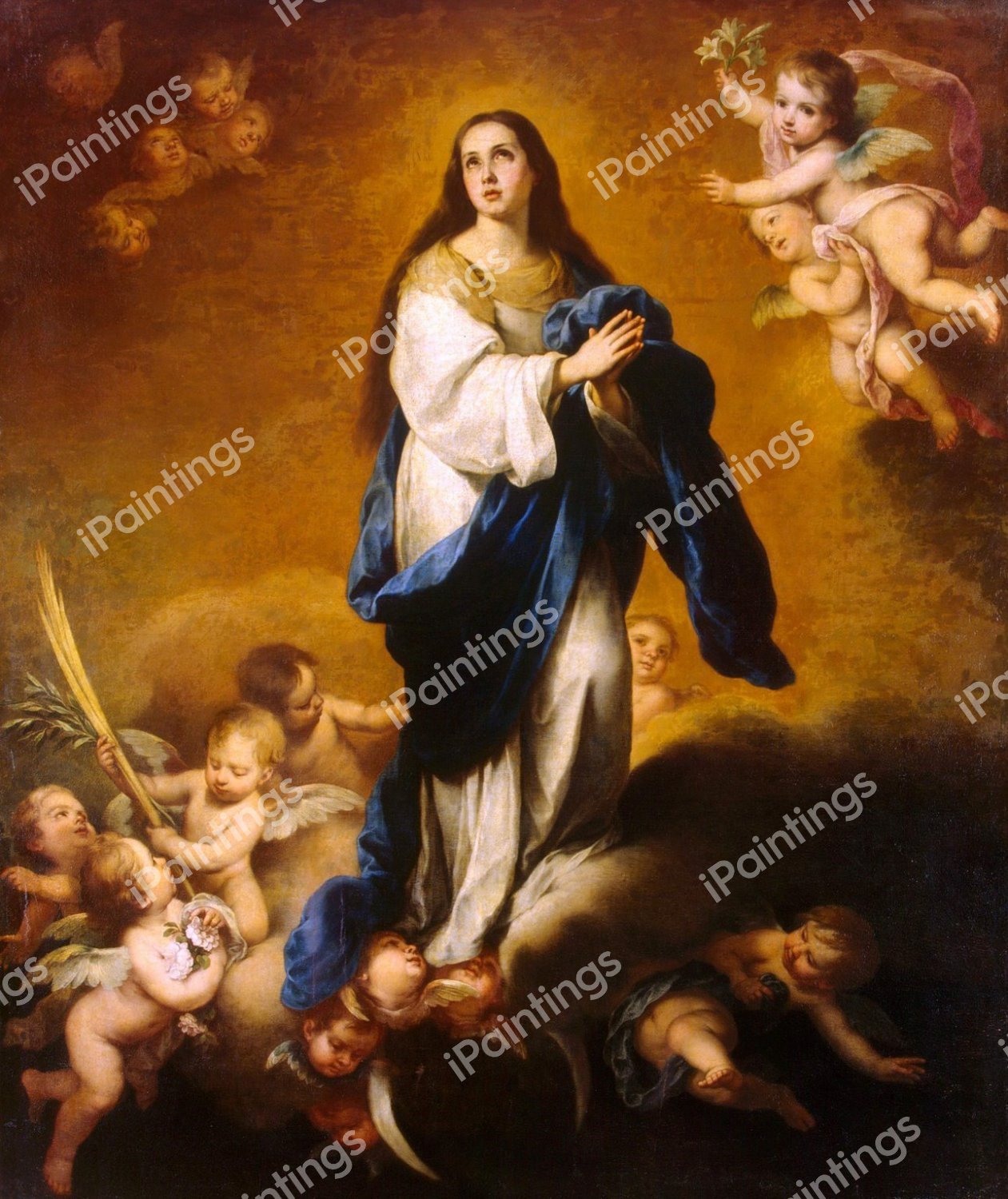 Immaculate Conception 3. The painting by Bartolome Esteban Murillo