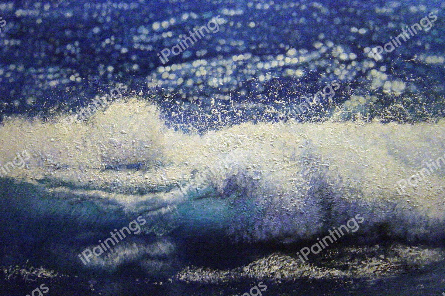 Beautiful Ocean Wave. The painting by Our Originals
