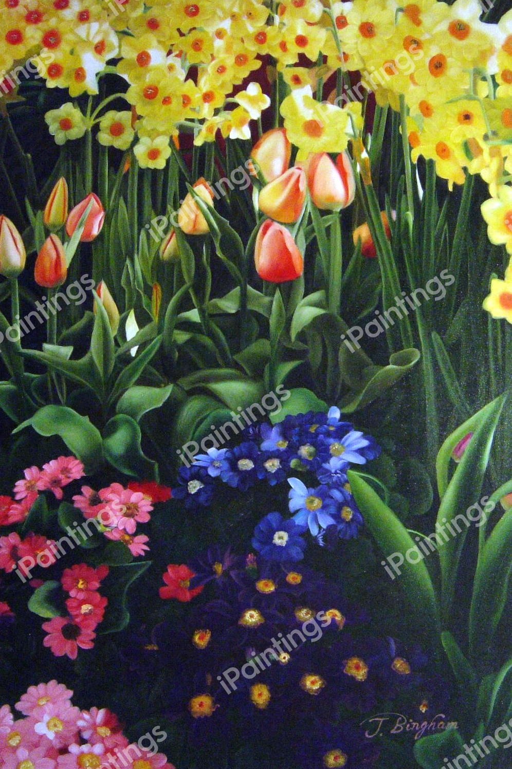 Beautiful Spring Colors. The painting by Our Originals