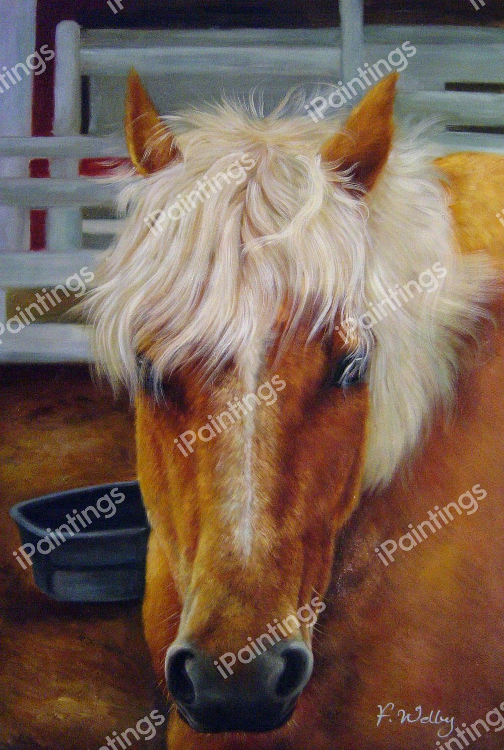 Blondie. The painting by Our Originals