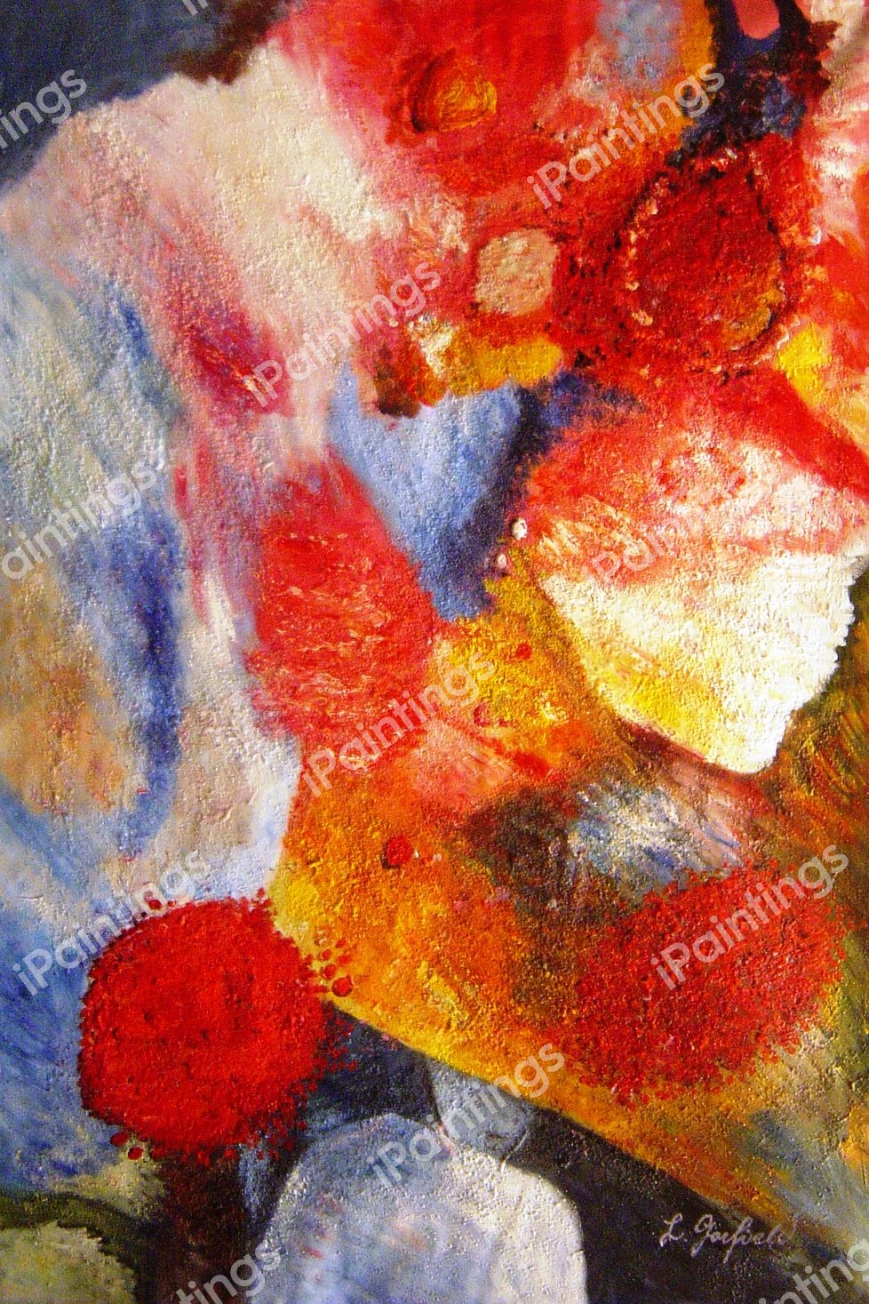 Bold Splash Of Color. The painting by Our Originals