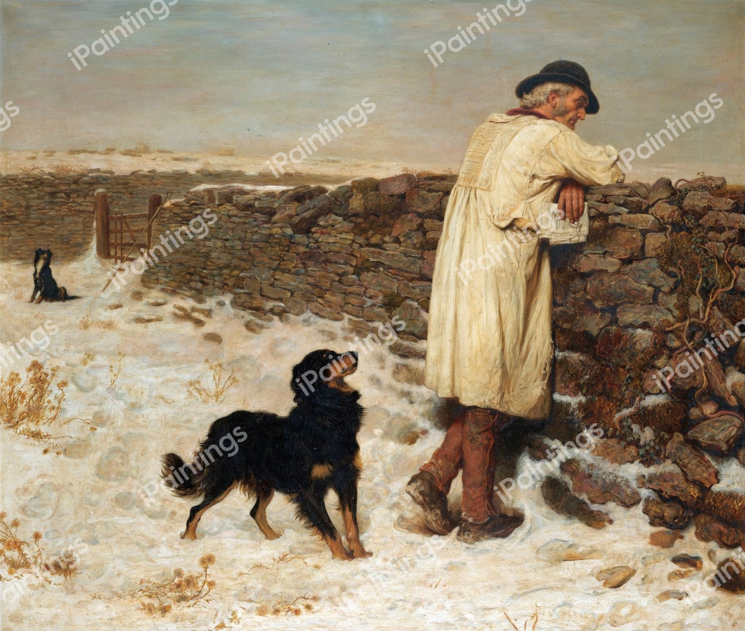 War Time. The painting by Briton Riviere