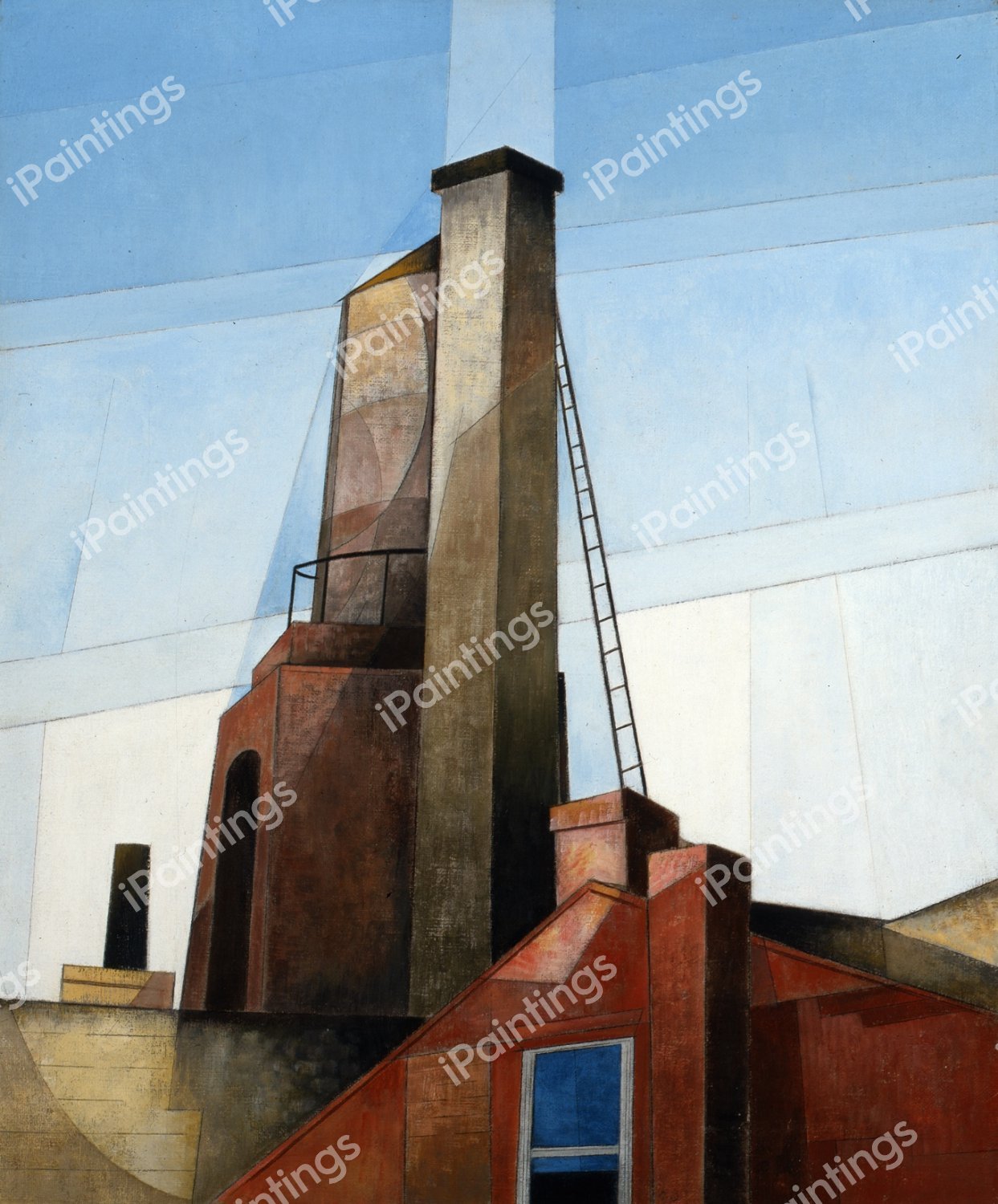 Aucassin and Nicolette. The painting by Charles Demuth