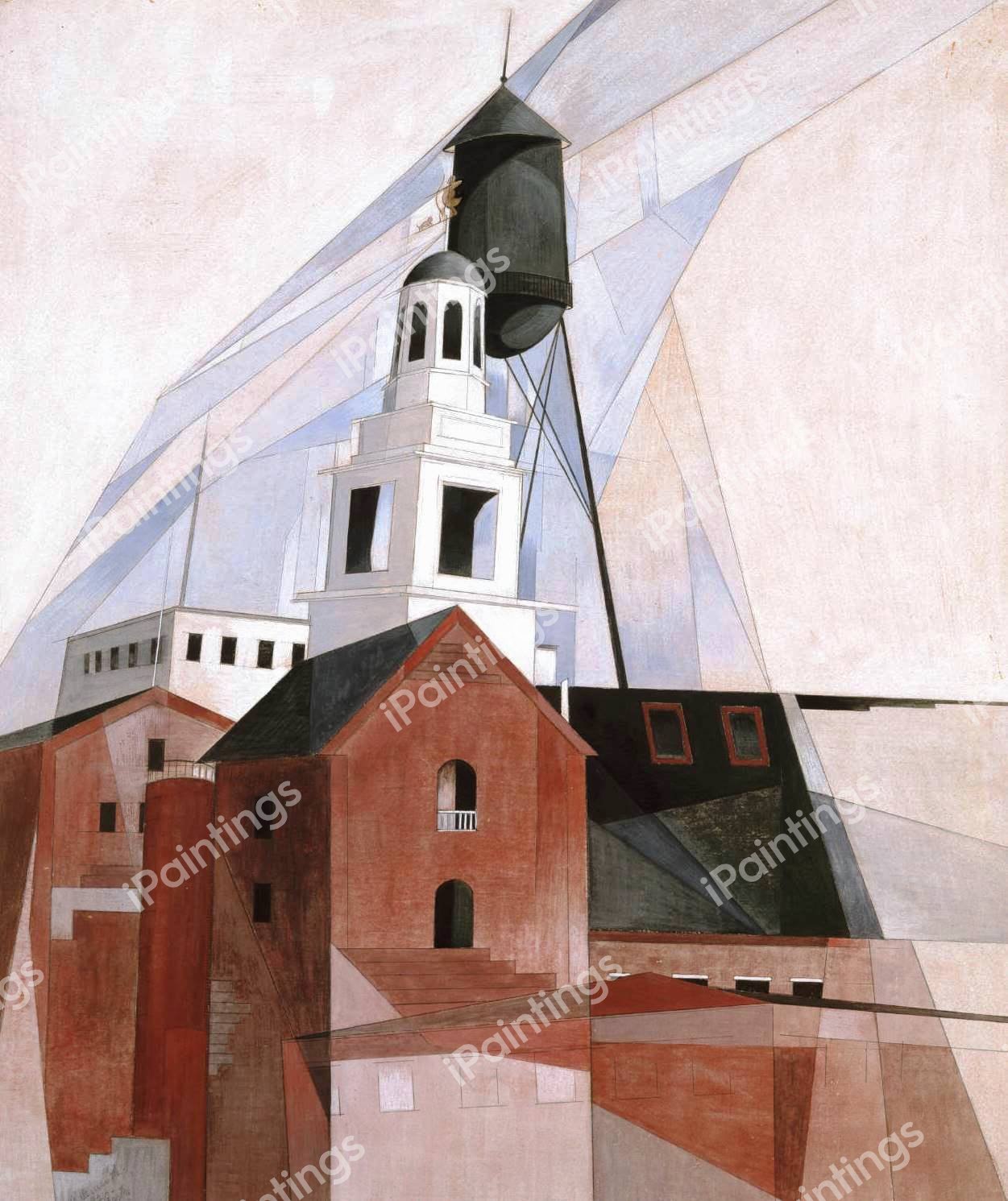 In the Provence 2. The painting by Charles Demuth