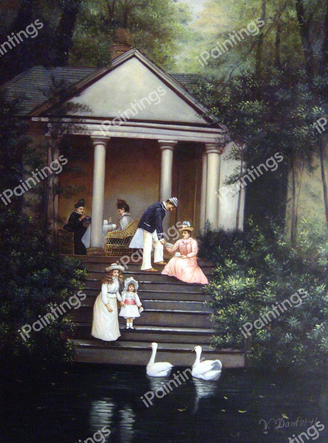 Life Well Spent. The painting by Charles West Cope