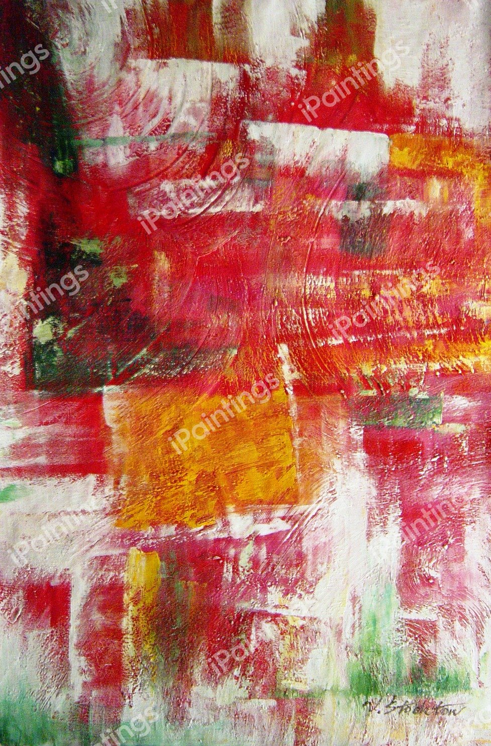 Charming Abstract. The painting by Our Originals
