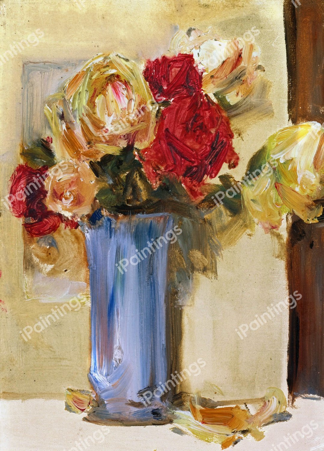 Still Life. The painting by Childe Hassam