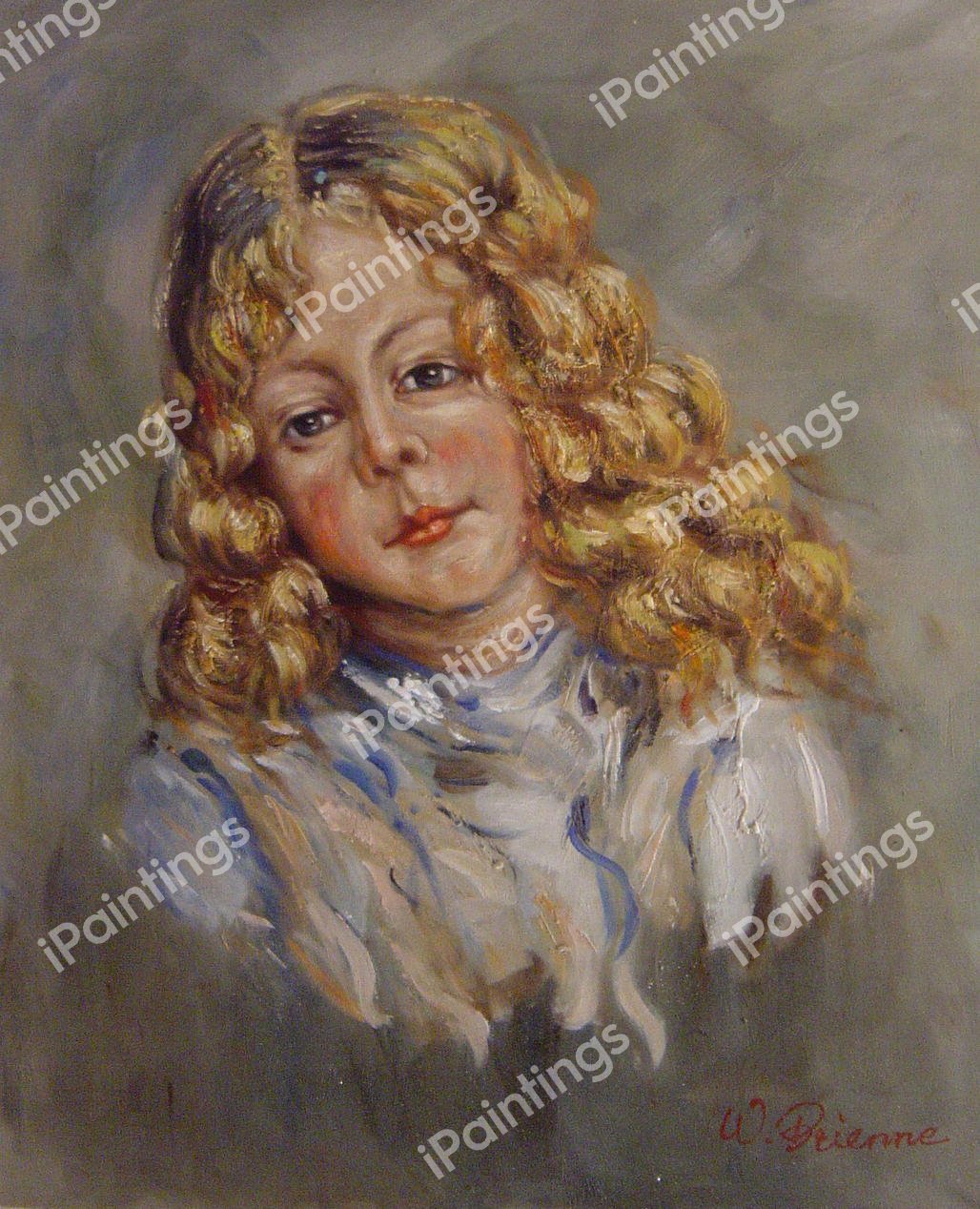 Portrait Of Andre Lauvray. The painting by Claude Monet