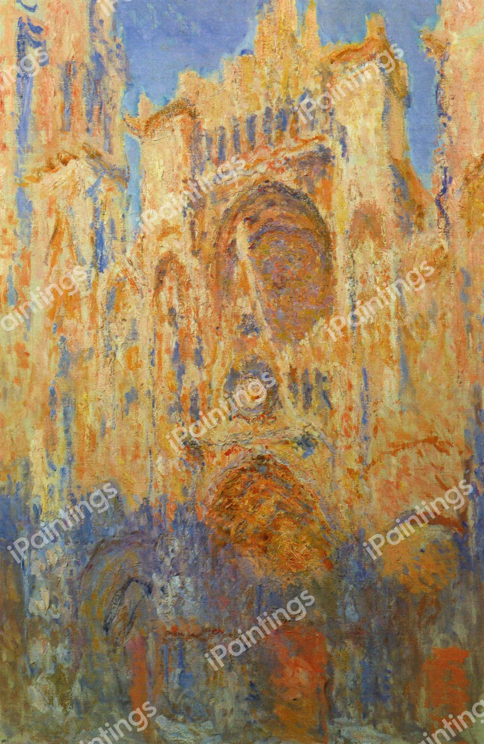 Rouen Cathedral, 1892-1893. The painting by Claude Monet