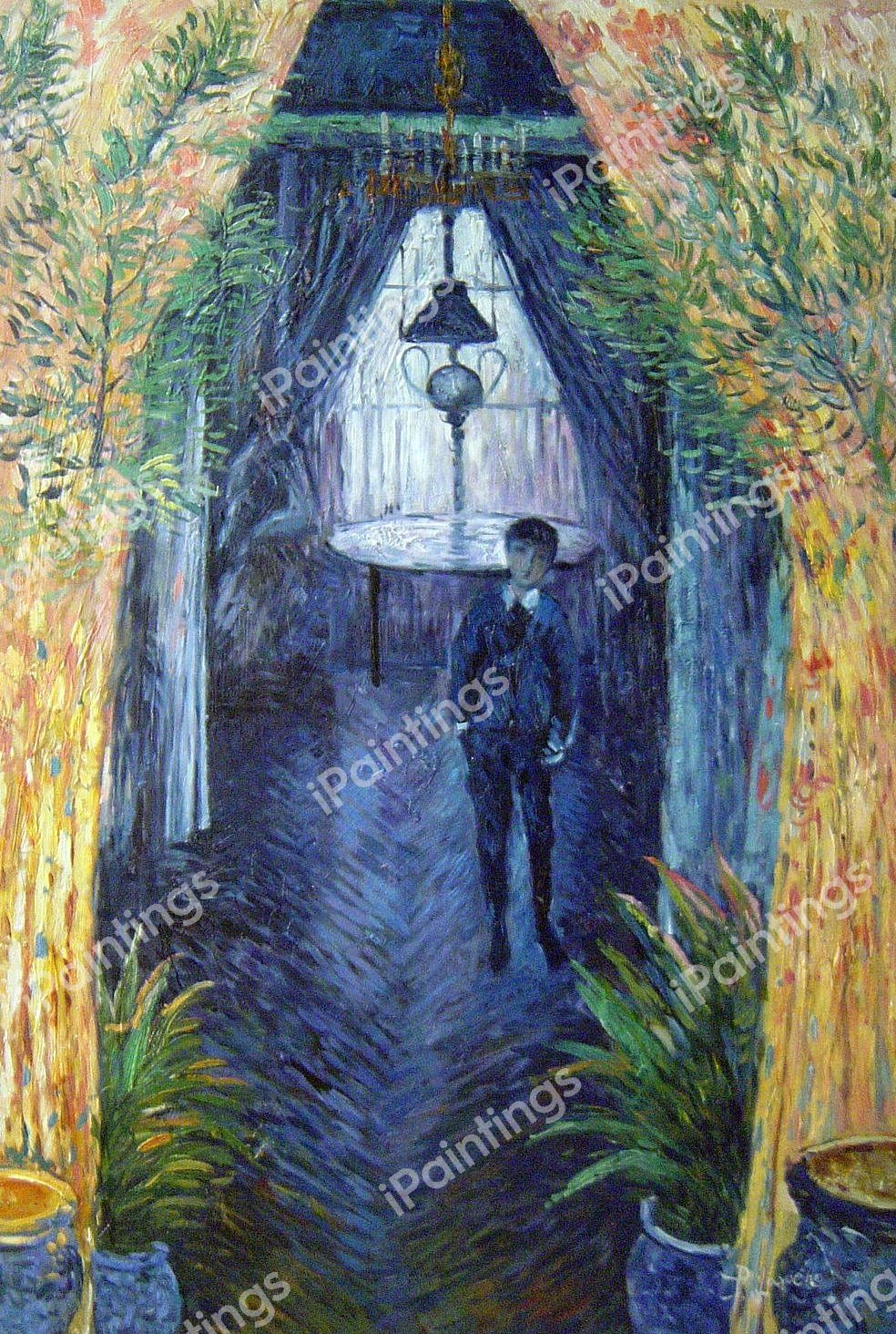 The Corner Of The Apartment. The painting by Claude Monet