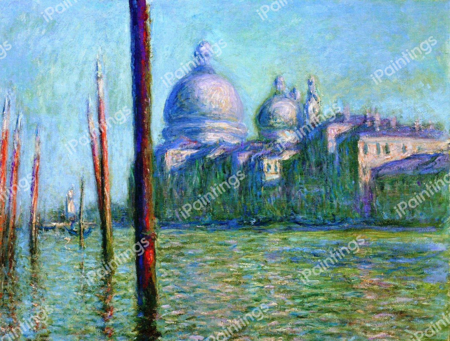 The Grand Canal, Venice 3. The painting by Claude Monet