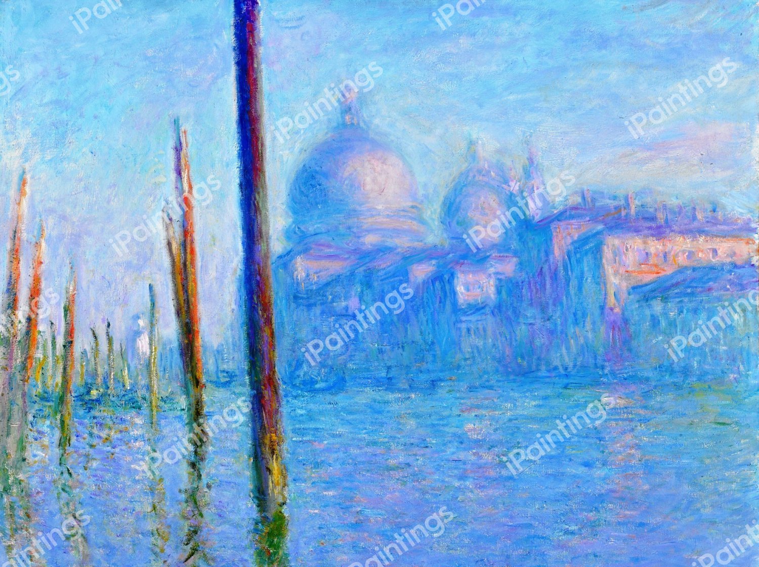 The Grand Canal, Venice. The painting by Claude Monet