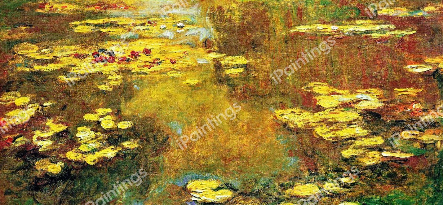 Water Lilies 11, 1919. The painting by Claude Monet