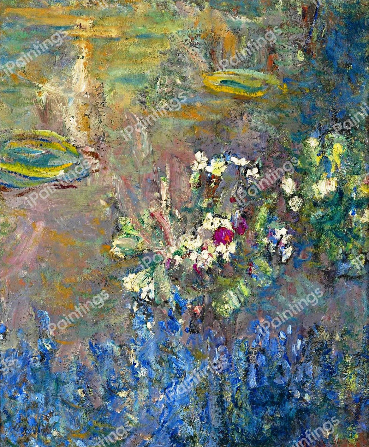 Water Lilies 5, 1918 Painting by Claude Monet Reproduction | iPaintings.com