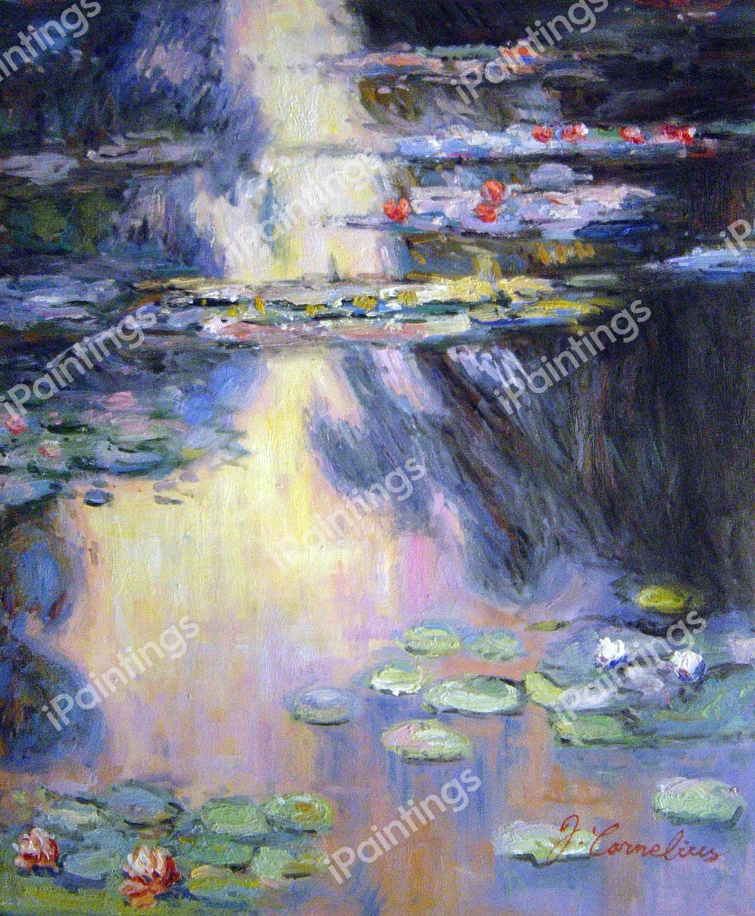 Water Lilies. The painting by Claude Monet
