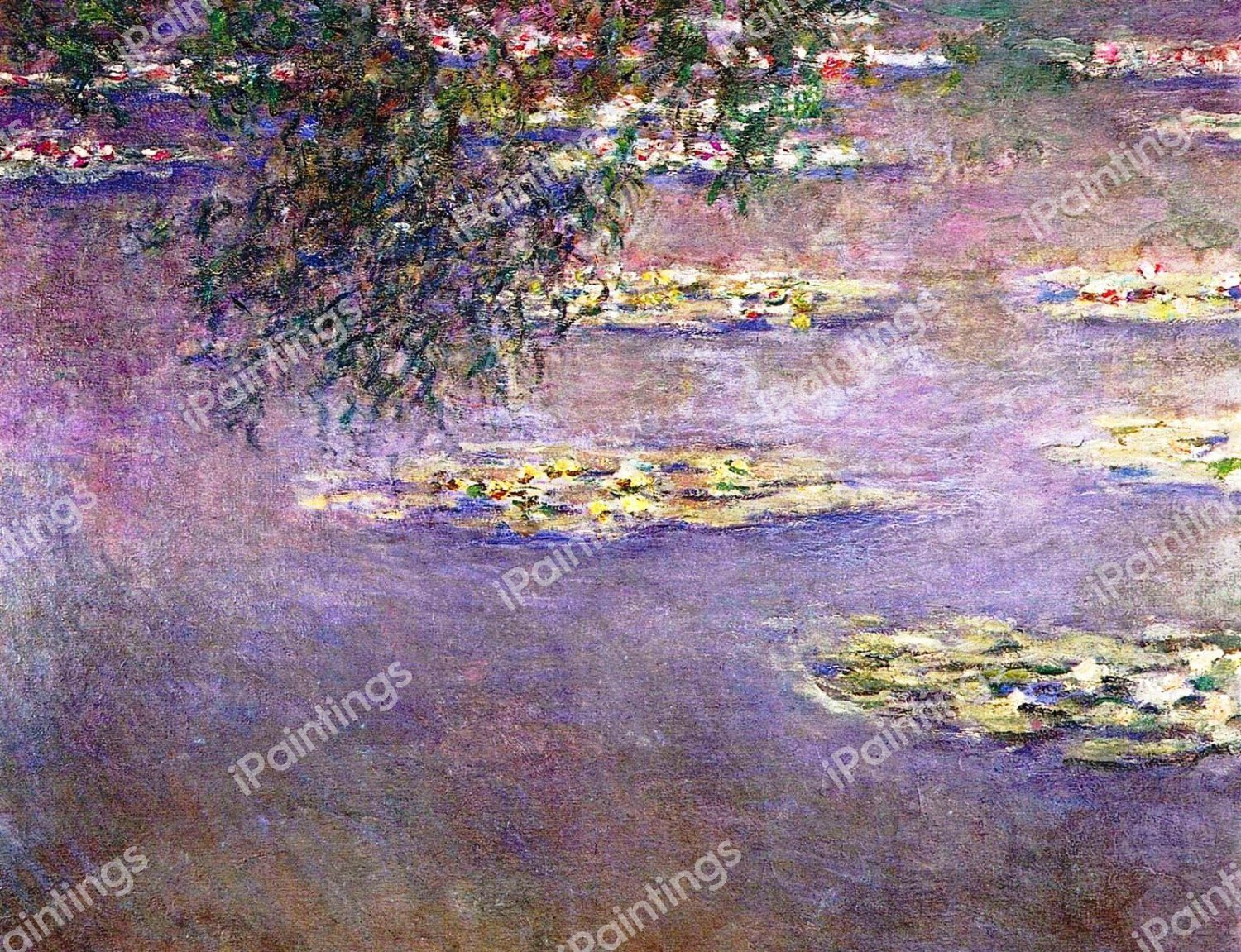 Water Lilies I, 1903. The painting by Claude Monet
