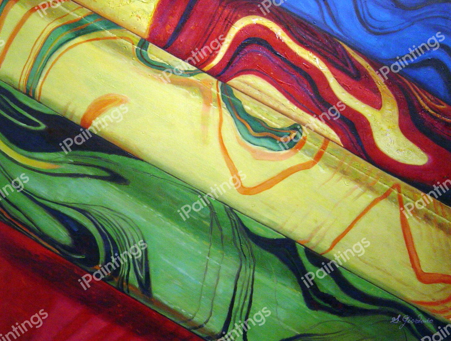 Colored Pencils. The painting by Our Originals