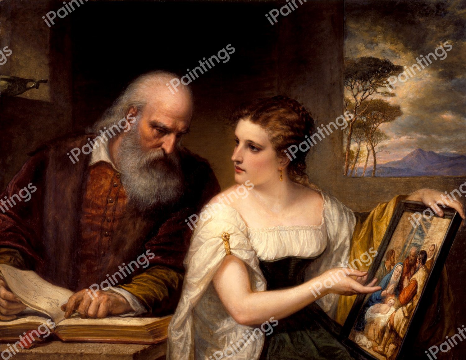 Philosophy and Christian Art. The painting by Daniel Huntington