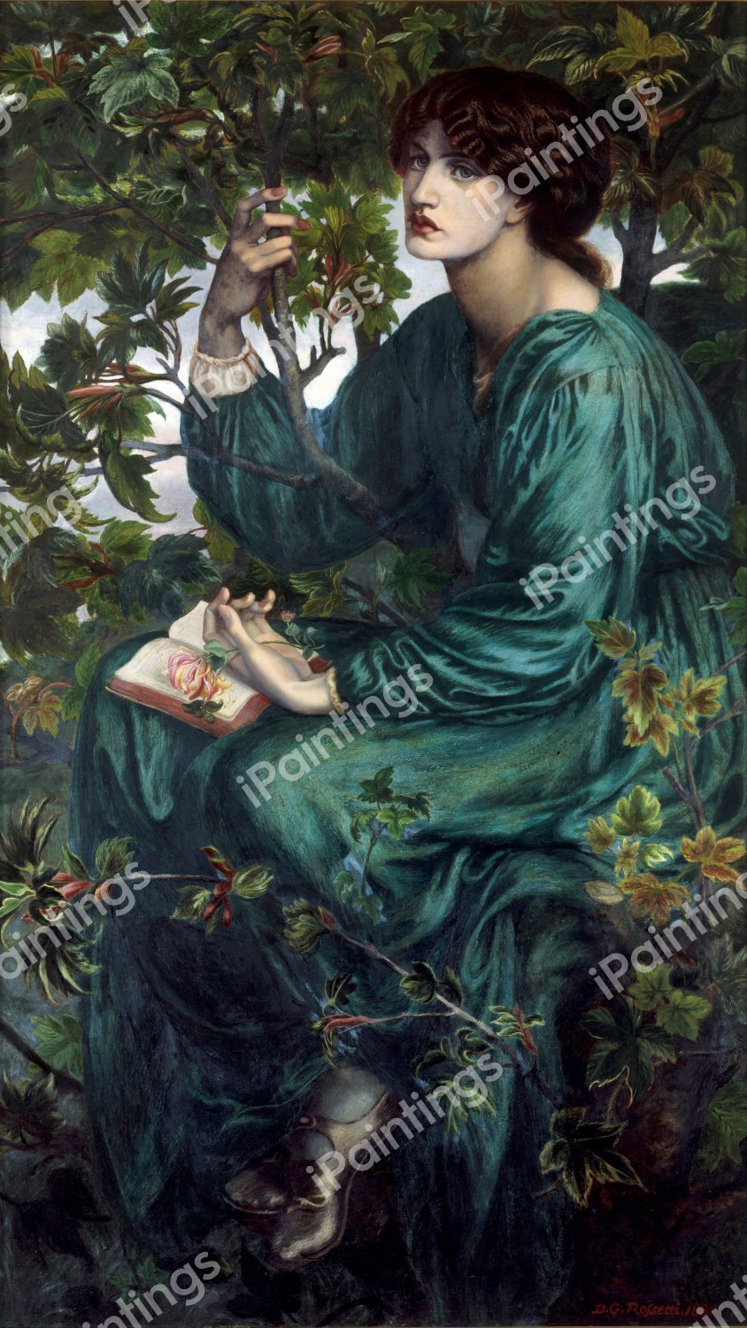 A Day Dream. The painting by Dante Gabriel Rossetti