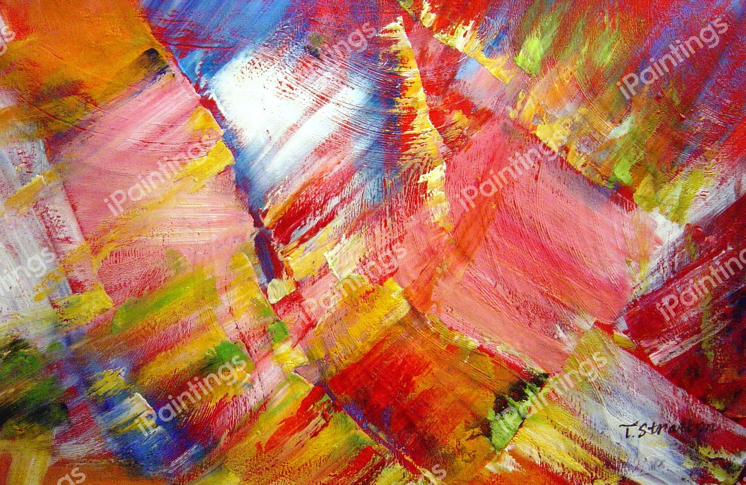 Daring And Beautiful. The painting by Our Originals