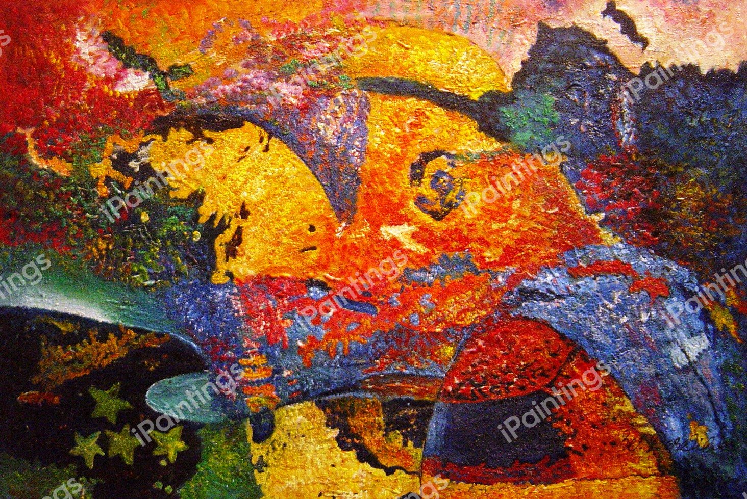 Deep Sea Colors. The painting by Our Originals