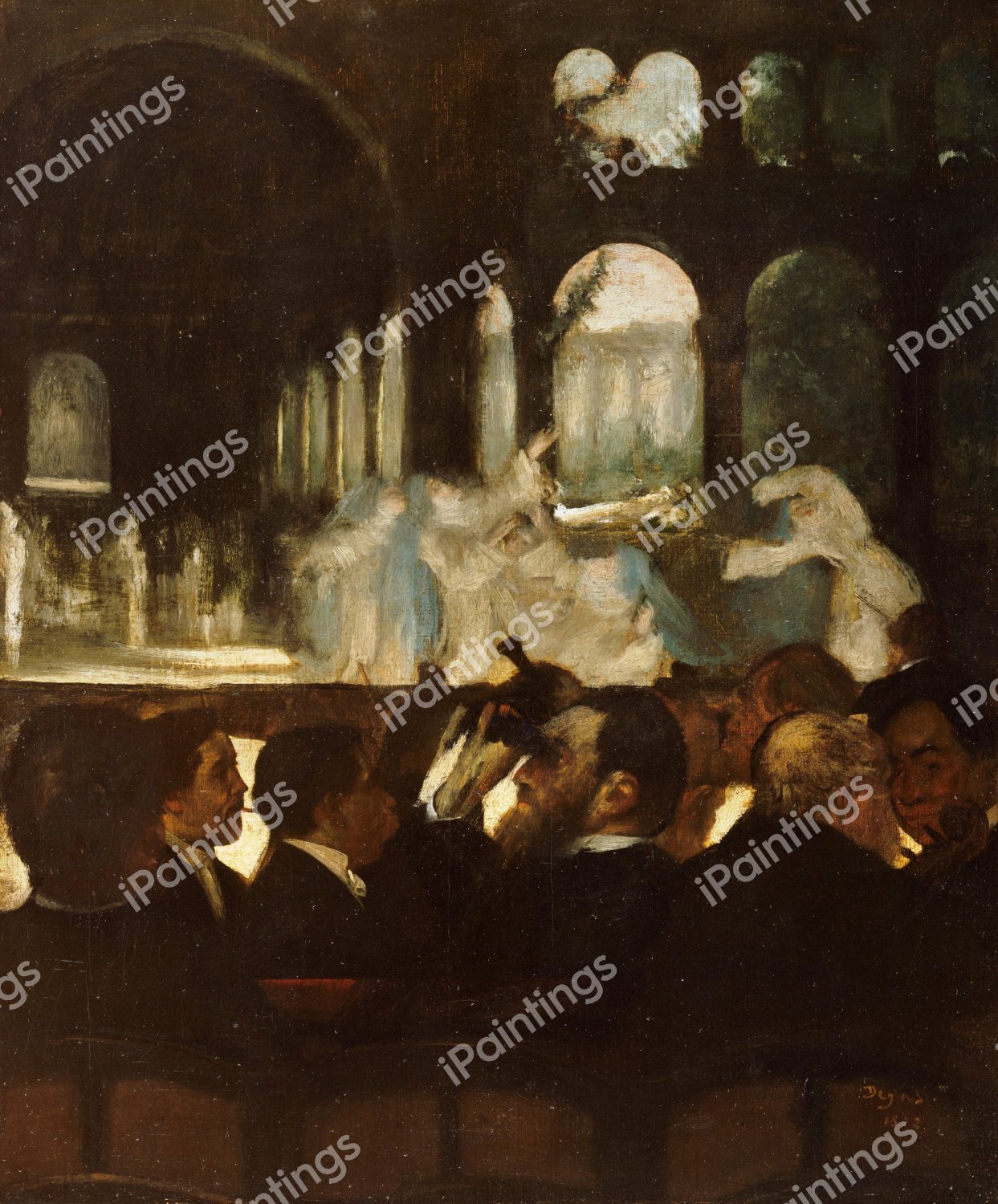 The Ballet from "Robert le Diable". The painting by Edgar Degas