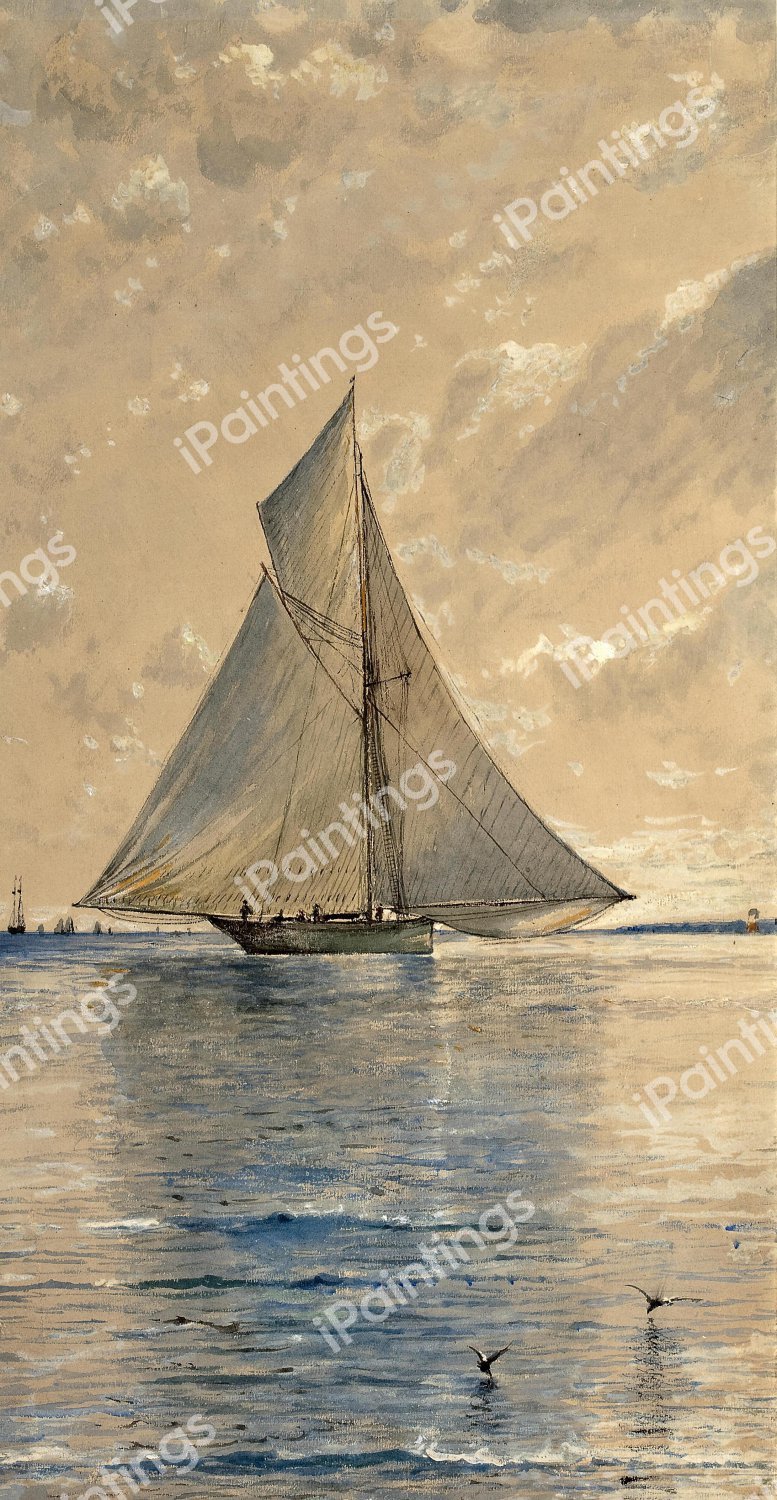 The Puritan. The painting by Edmund Darch Lewis