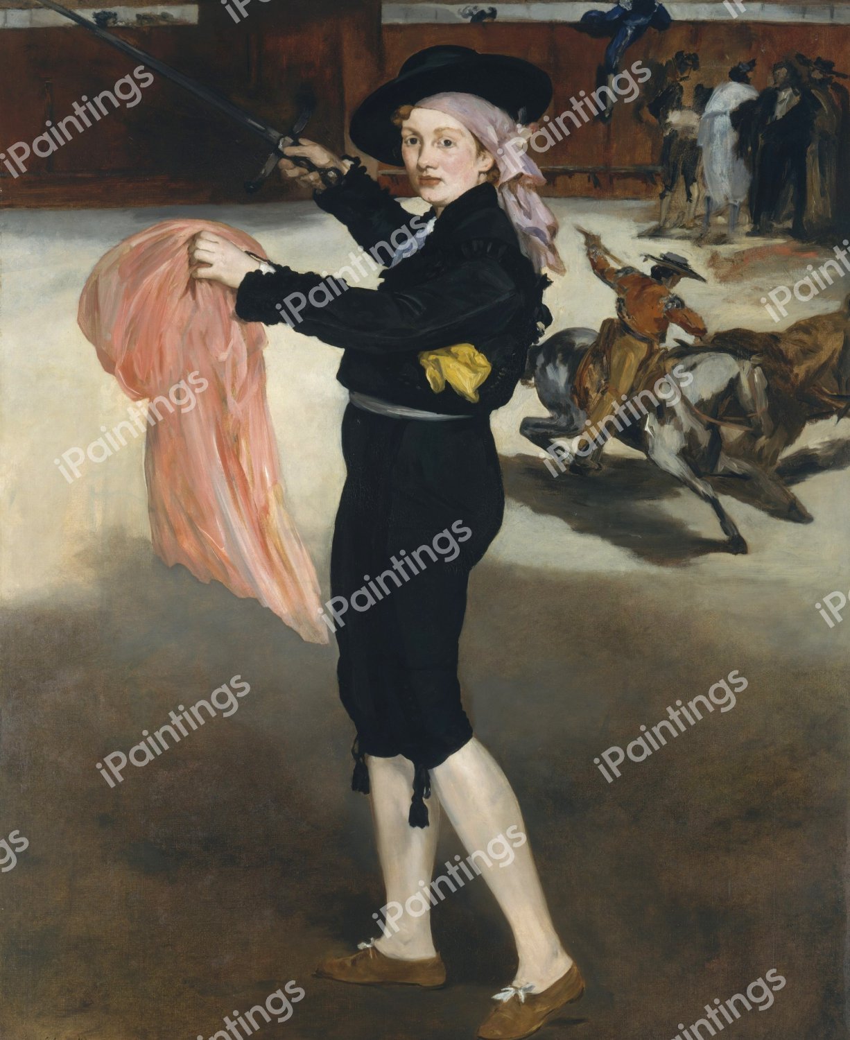 Mademoiselle V, in the Costume of an Espada. The painting by Edouard Manet