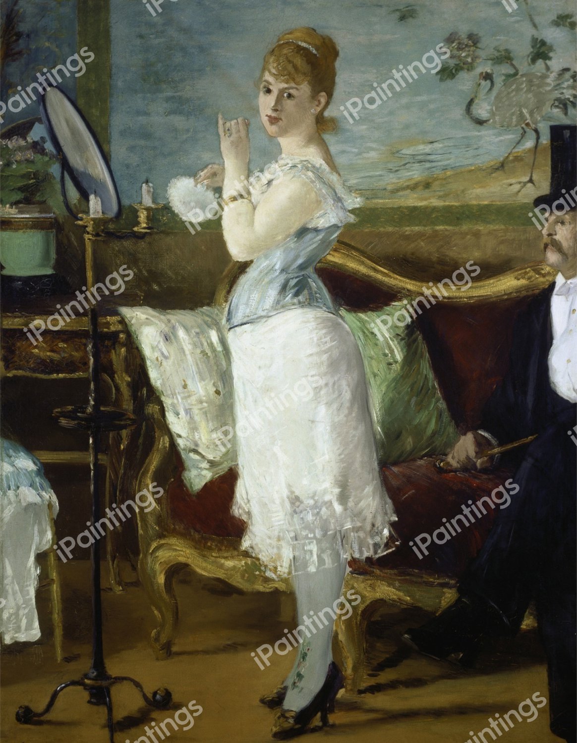 Nana. The painting by Edouard Manet