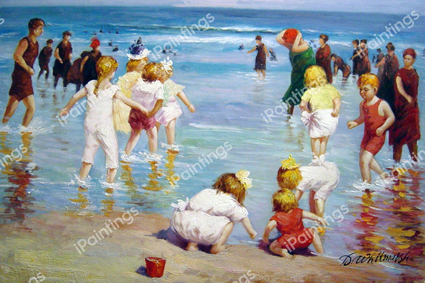 Happy Days. The painting by Edward Henry Potthast