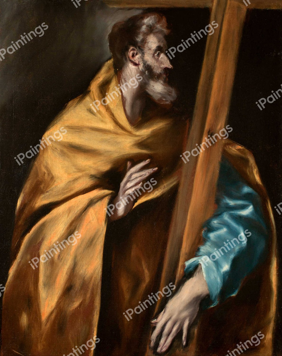 Apostle Saint Philip. The painting by El Greco