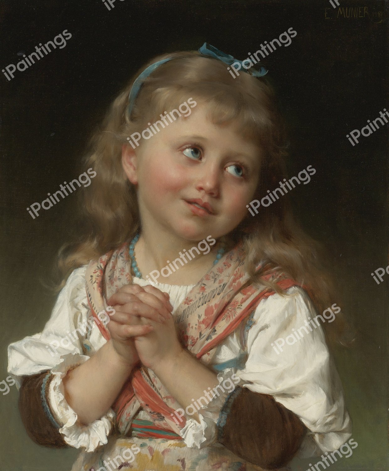 May I?. The painting by Emile Munier
