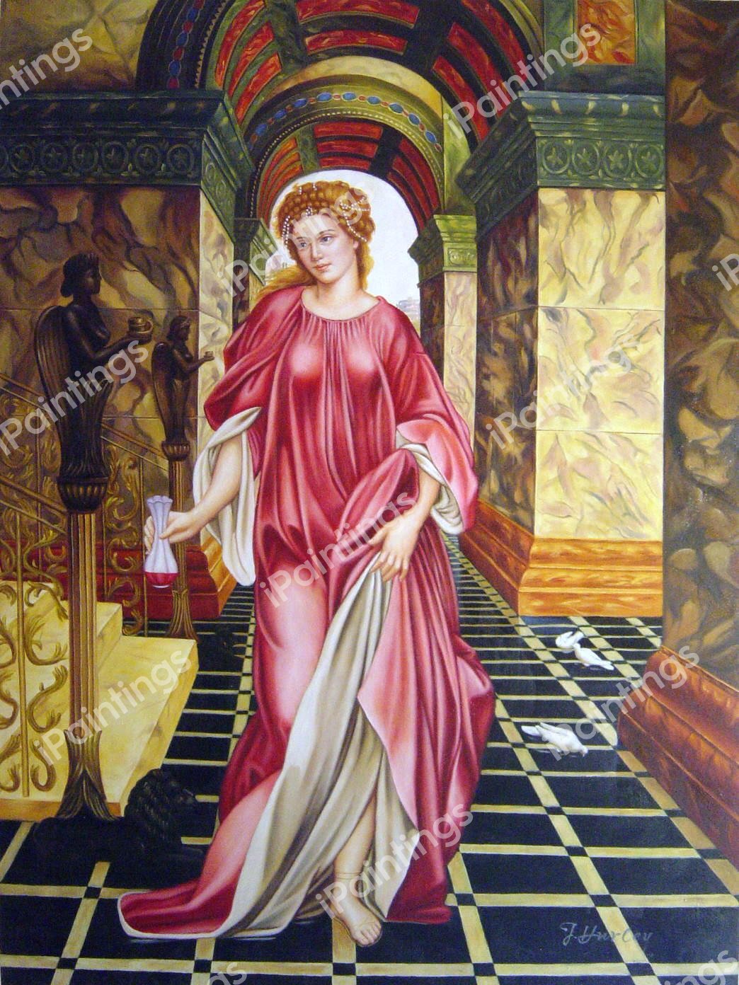 Medea. The painting by Evelyn De Morgan