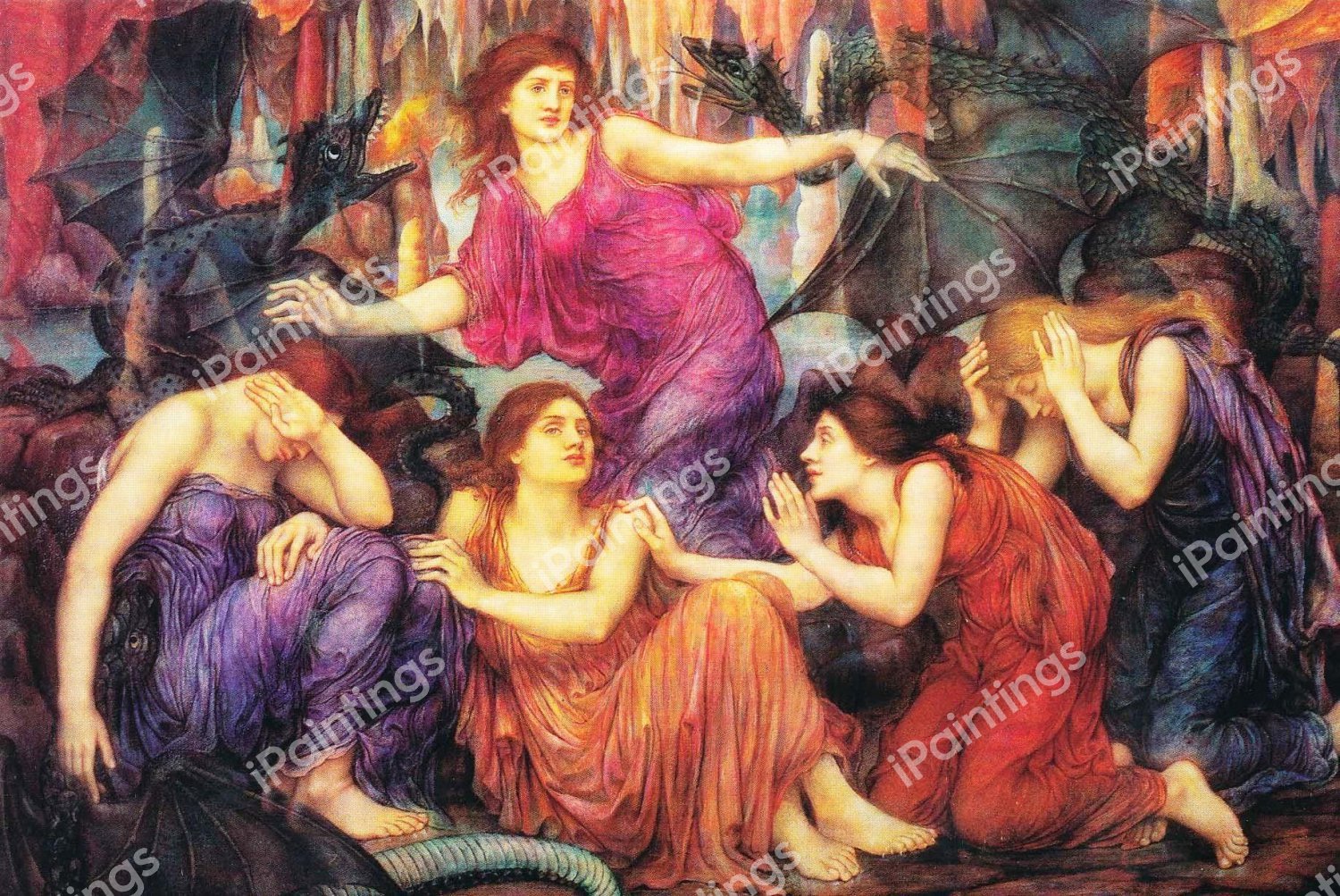 The Gilded Cage 1. The painting by Evelyn De Morgan