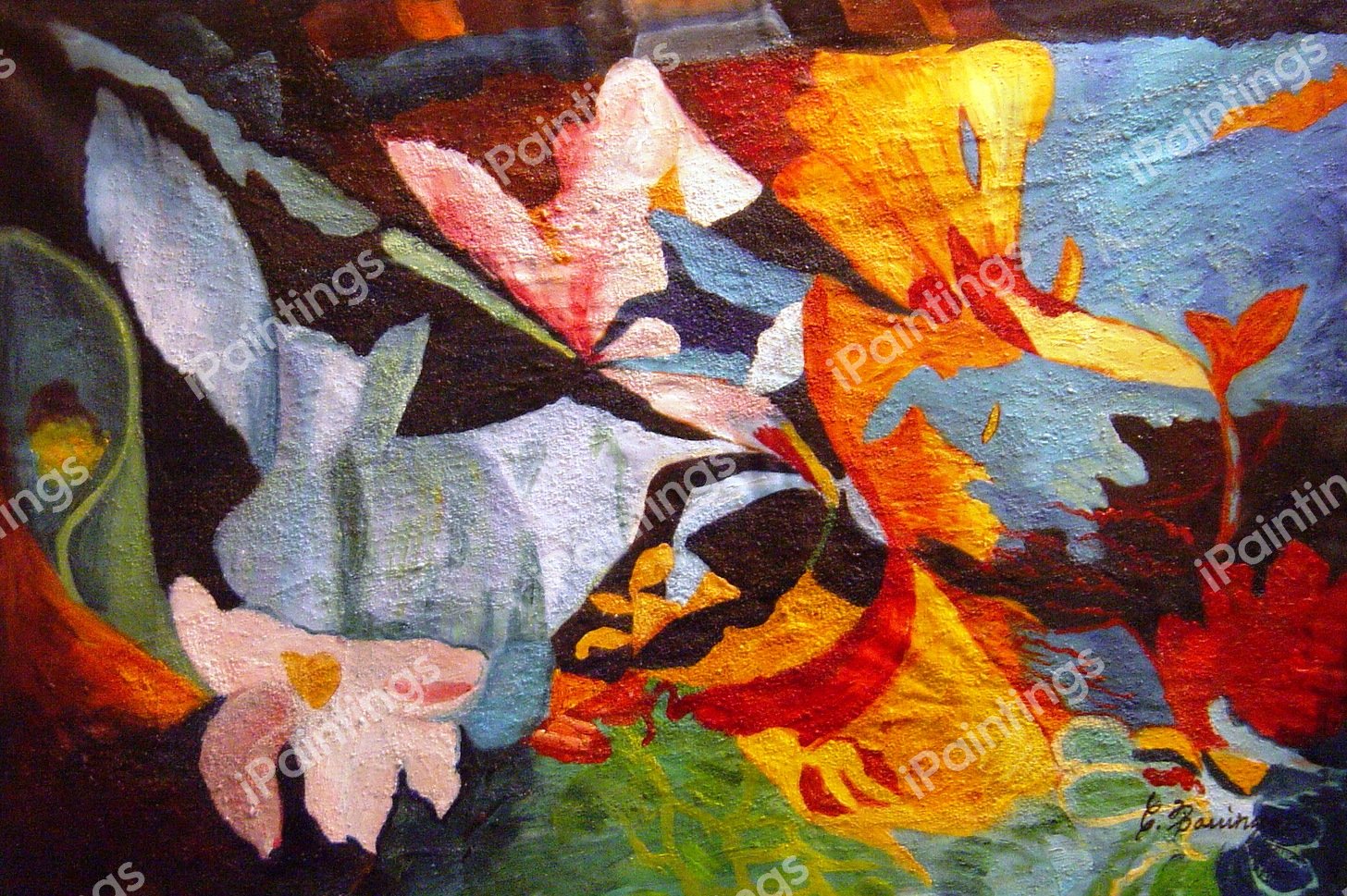 Firebird. The painting by Our Originals