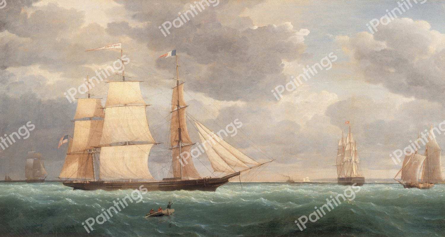 Sweepstakes. The painting by Fitz Hugh Lane