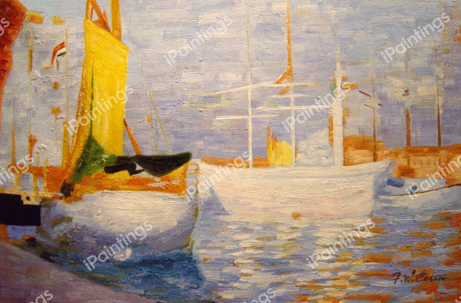 Venice. The painting by Francis Campbell Boileau Cadell