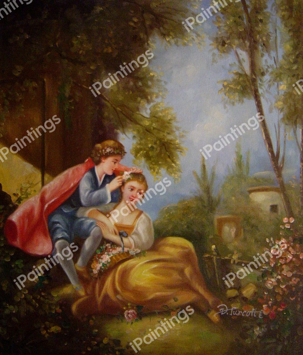Spring II. The painting by Francois Boucher