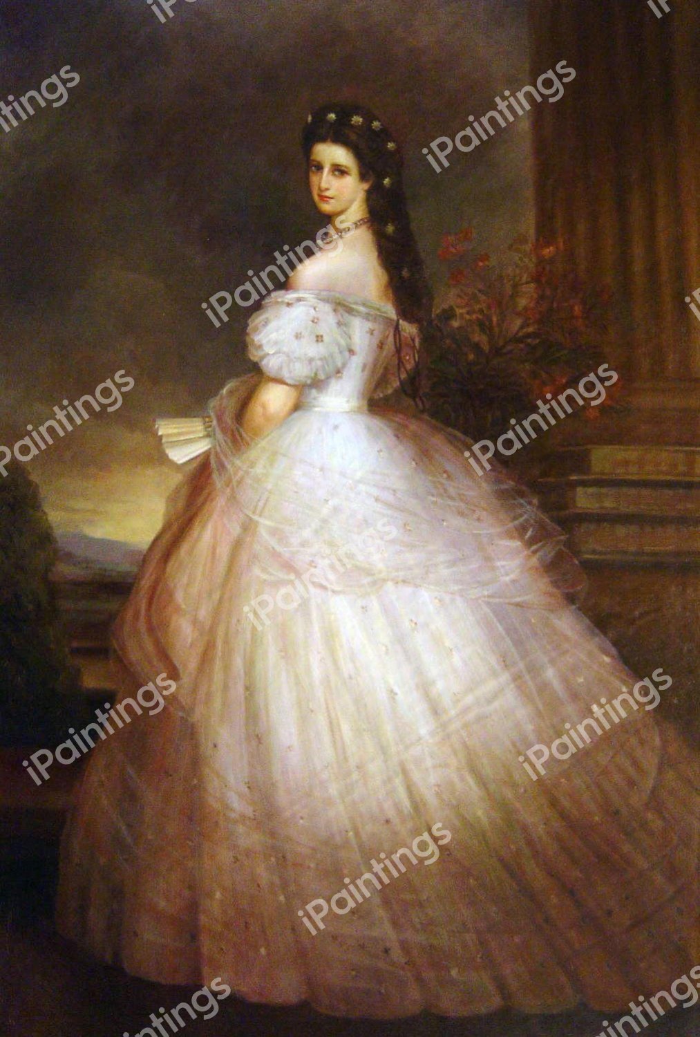 Empress Elisabeth. The painting by Franz Xavier Winterhalter