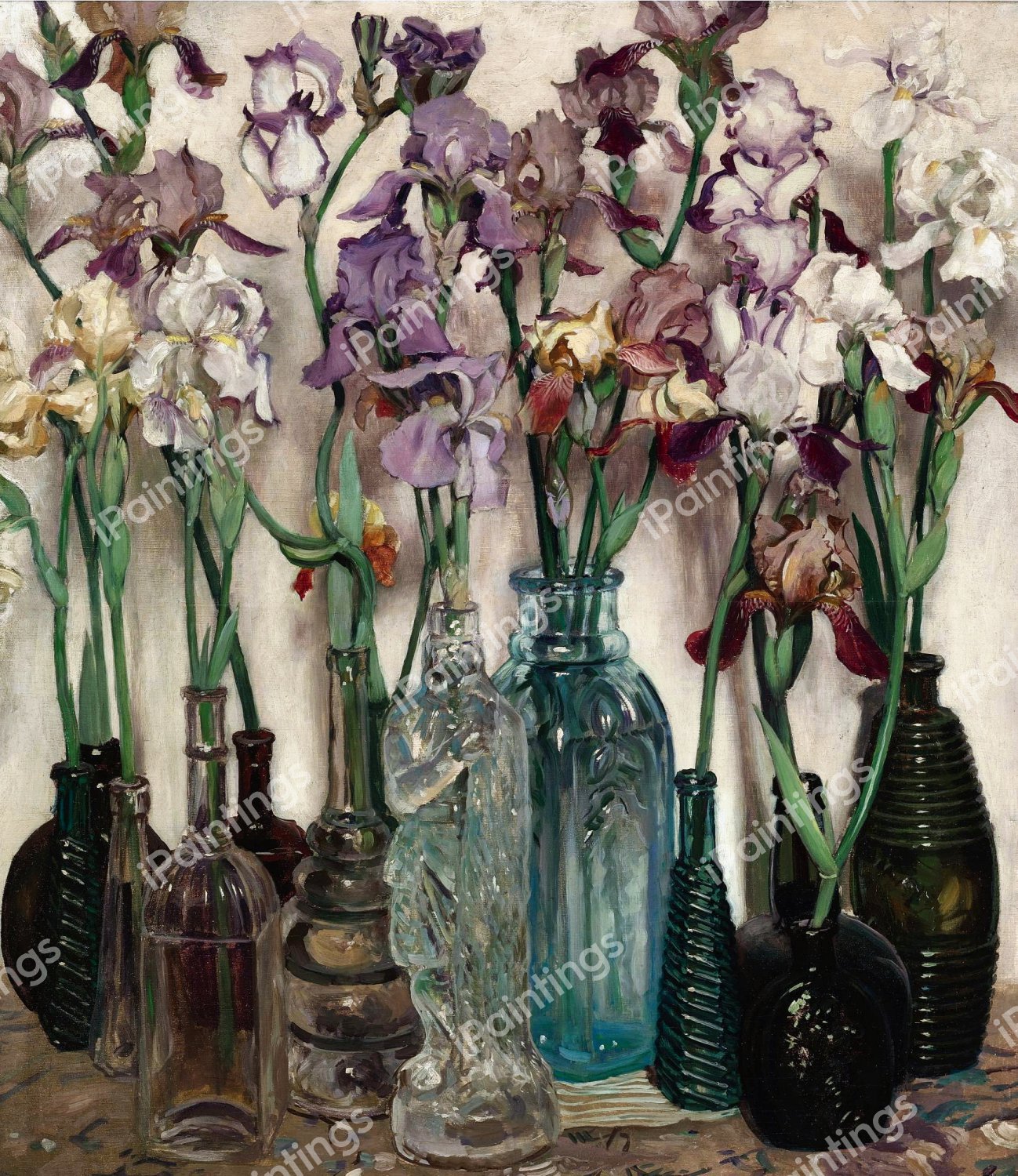 A Beautiful Rum Row. The painting by Frederick Judd Waugh