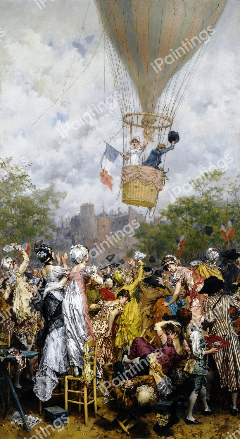 An Ascension in the Year VIII. The painting by Frederik Hendrik Kaemmerer