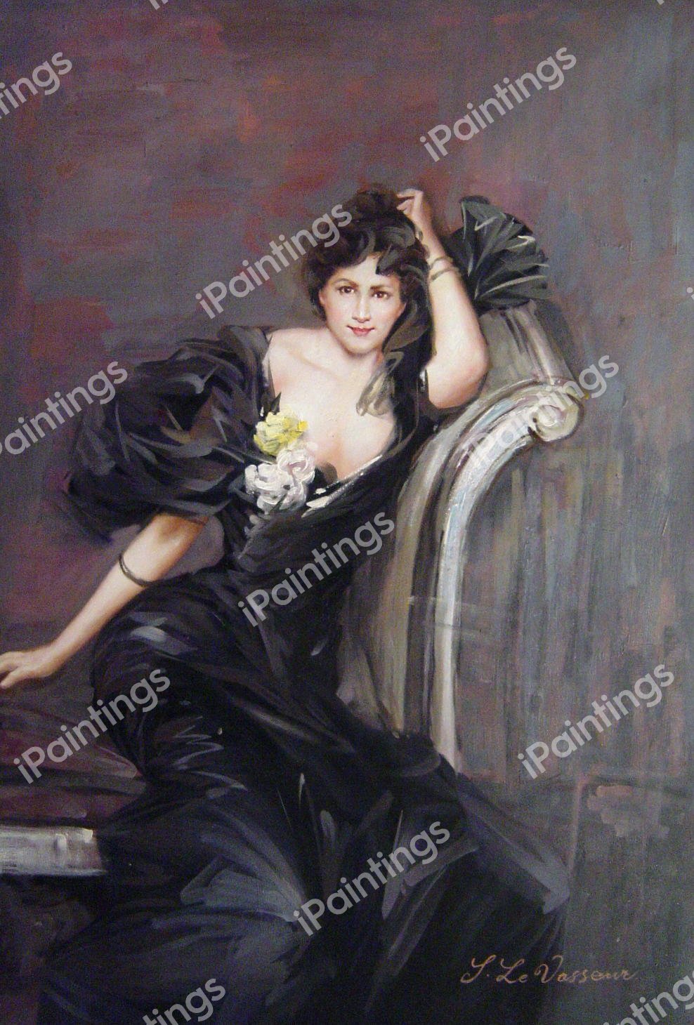 Lady Colin Campbell. The painting by Giovanni Boldini