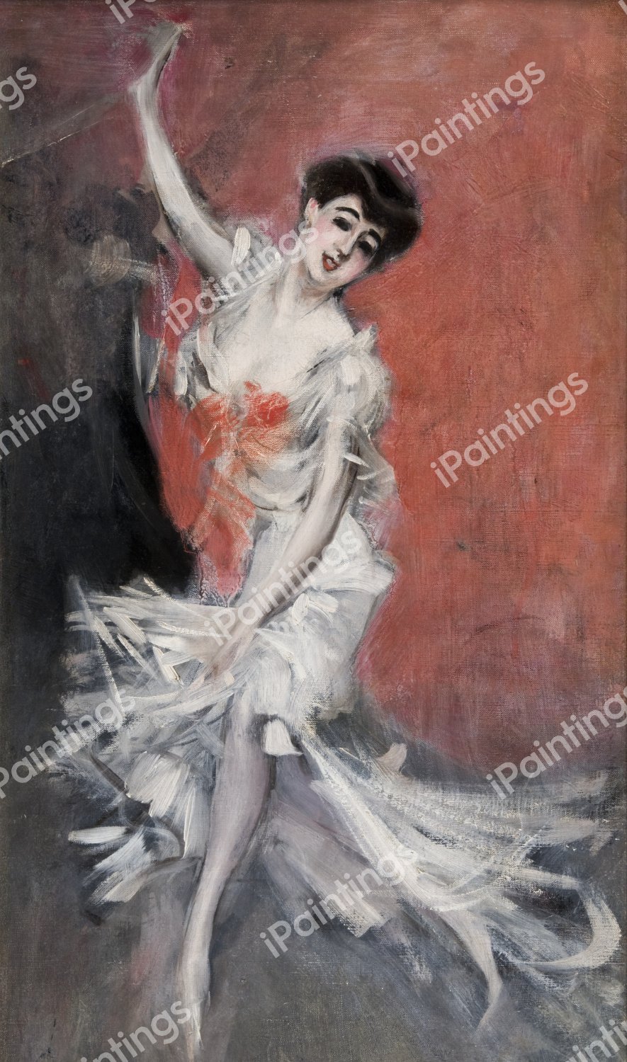 Portrait of a Dancer. The painting by Giovanni Boldini